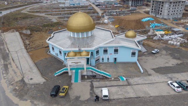 Malatya'da Kubbetüs Sahra Camisi'nin benzeri inşa edildi