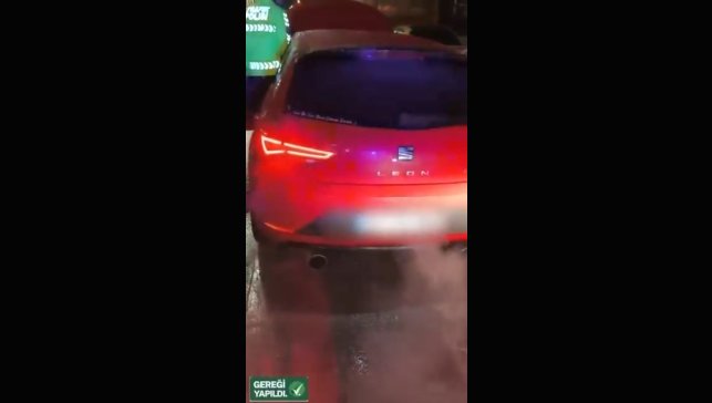 Abart egzoz bulunan 81 araç trafikten men edildi: 901 bin lira ceza