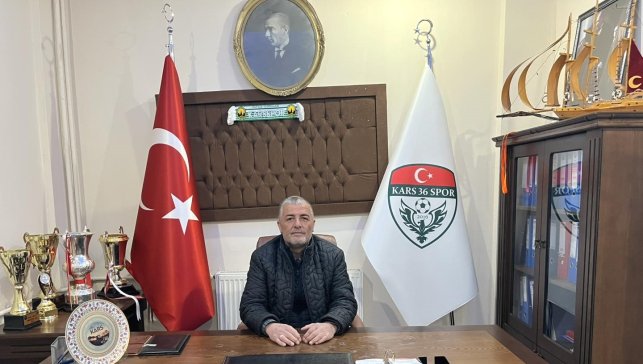 Kars 36 Spor Başkanı Osman Yaşar Uluman görevi bıraktı