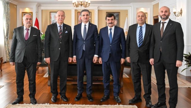 ESOB'dan Vali Aydın Baruş'a hayırlı olsun ziyareti