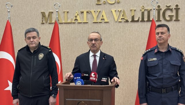 Malatya Valisi Yavuz, asayiş verilerini paylaştı