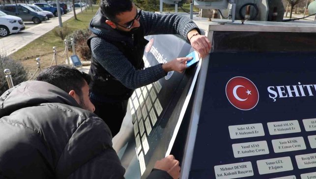 Elazığ'da şehitler anıtı restore edildi