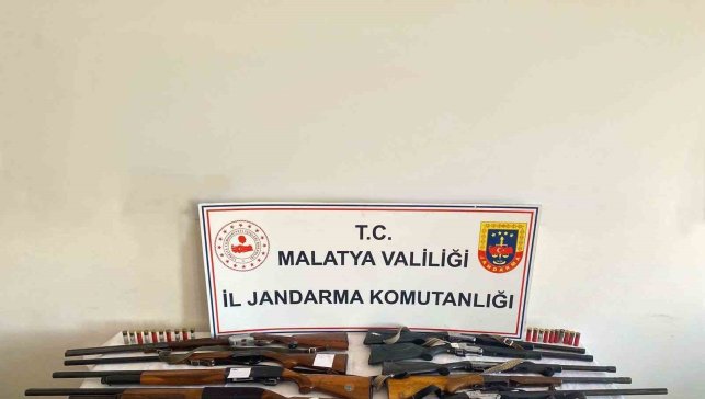 Malatya'da silah ve uyuşturucu operasyonu