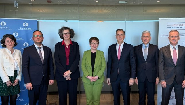 Özyeğin Üniversitesi yurt projesi için EBRD ile işbirliği protokolü imzaladı