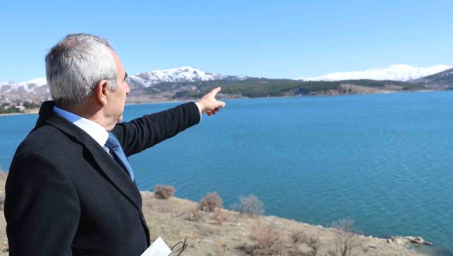 Başkan Bozcan: "Davos'a gitmeye gerek yok Hazar Gölü'ne gidelim"