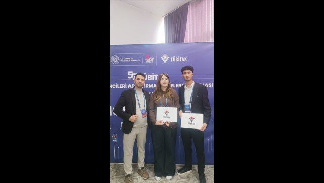 Vanlı öğrenciler TÜBİTAK yarışması bölge birincisi oldu 
