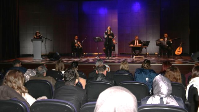 Kadın bestekarların eserlerinin seslendirildiği konser ilgiyle dinlendi
