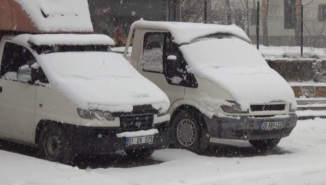Ahlat'ta mart karı sürprizi: 11 köy yolu ulaşıma kapandı