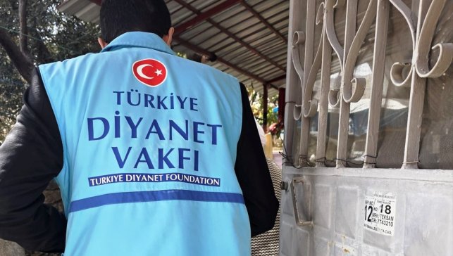 Keban'da ramazan yardımı