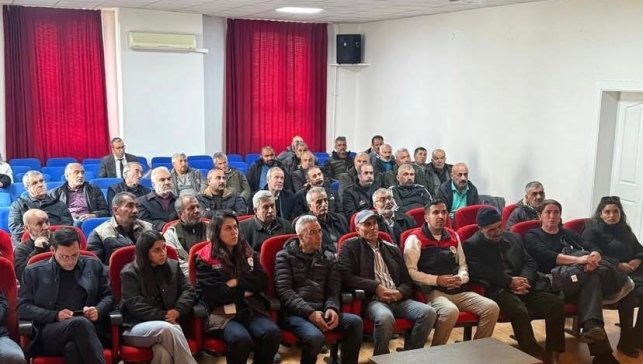 Tunceli'de üreticilere TARSİM bilgilendirmesi