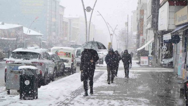 Muş'ta 40 köy yolu kapandı, mahsur kalan hasta kurtarıldı