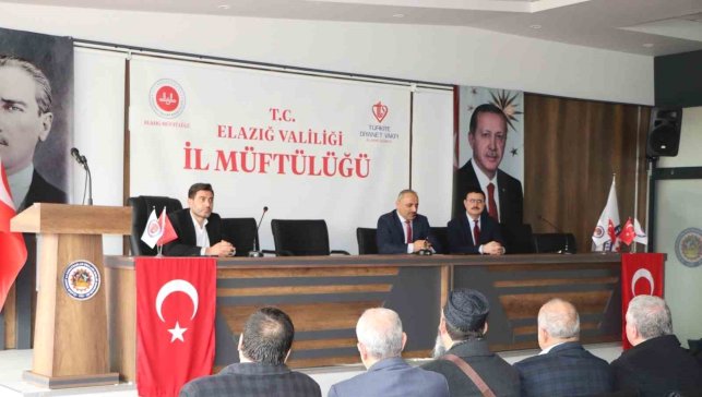 Elazığ'da vaizlik hizmetleri ve sahada yürütülen çalışmalar görüşüldü