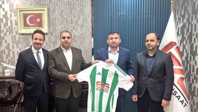 Yeşilyurtspor'dan göğüs sponsoruna ziyaret
