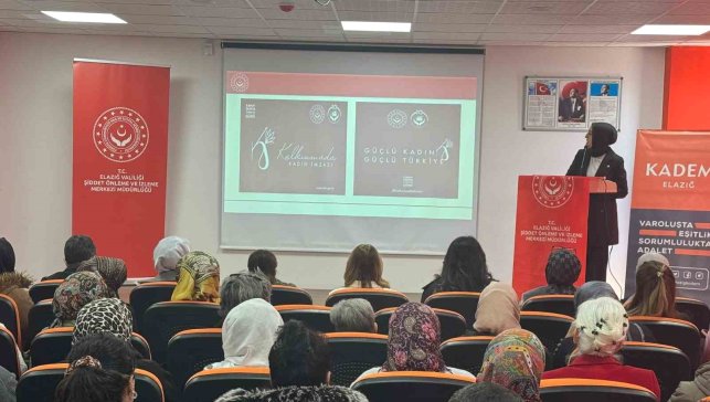 Elazığ'da kadının güçlendirilmesine yönelik eğitim