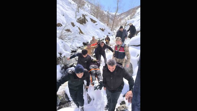 Kayıp vatandaş donmak üzereyken Hasköy dağlarında bulundu