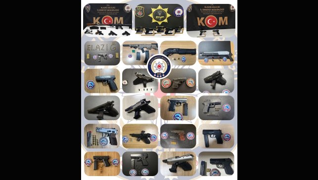 Elazığ'da aranan 124 şüpheli yakalandı