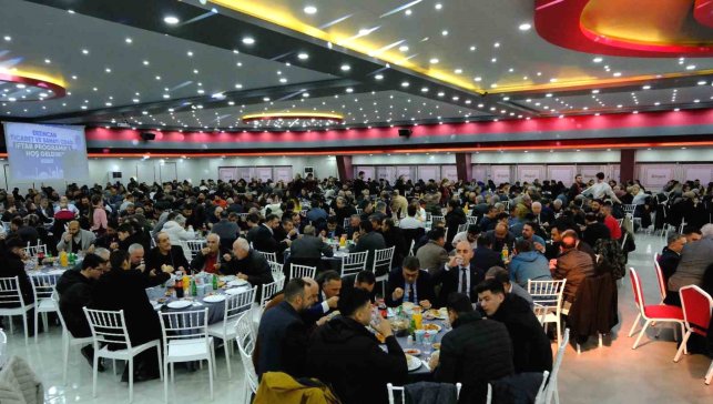Erzincan TSO'nun iftar programı yoğun katılımla gerçekleştirildi