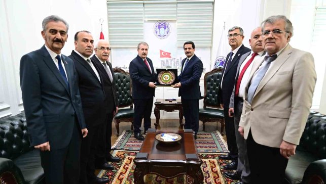 BBP Genel Başkanı Destici'den Başkan Taşkın'a ziyaret