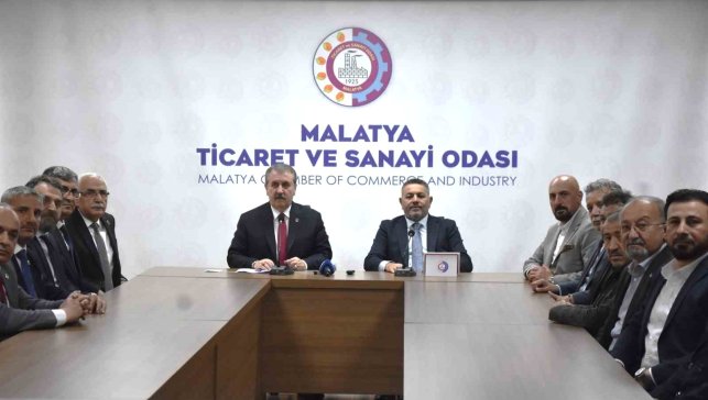BBP Genel Başkanı Destici'den Malatya TSO'ya ziyaret
