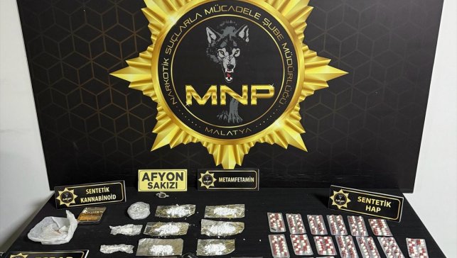 Malatya'da uyuşturucu operasyonunda 7 zanlı tutuklandı
