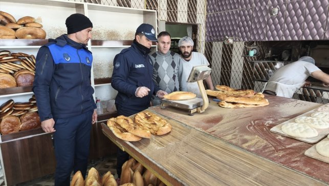 Çaldıran'da fırınlar denetlendi