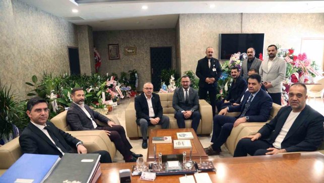 MHP Erzurum İl Başkanı Yurdagül’den Başhekim Fakirullahoğlu’na ziyaret
