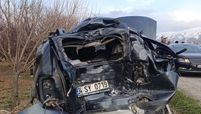 Malatya'da feci kazanın görüntüleri ortaya çıktı