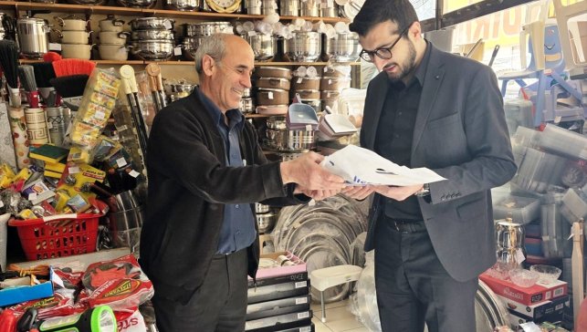 Keban Müftüsü Çiçen'den esnafa ziyaret 