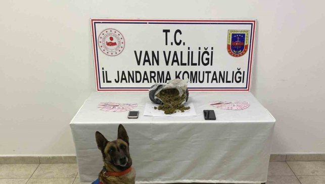 Van'da 1 kilo 64 gram skunk maddesi ele geçirildi