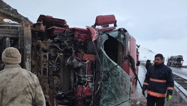 Van'da trafik kazası: 1 yaralı