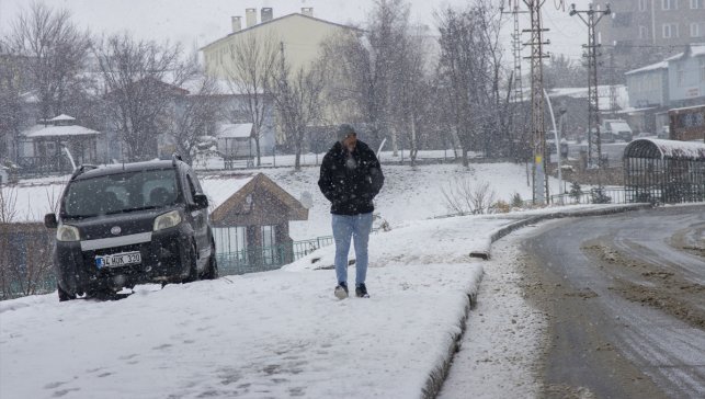 Erzurum, Ardahan, Ağrı ve Kars'ta aralıklarla kar etkili oluyor