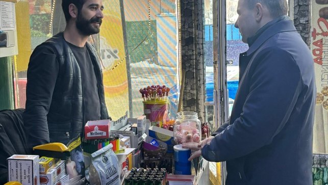 AK Parti Ardahan Milletvekili Kaan Koç esnaf ziyareti yaptı