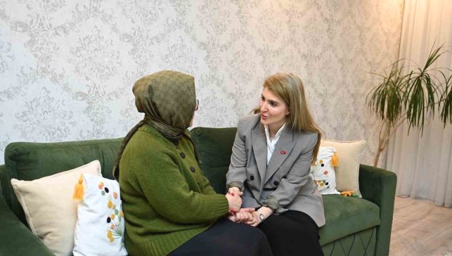 Milletvekili Ölmeztoprak'tan Nur öğretmene 'geçmiş olsun' ziyareti