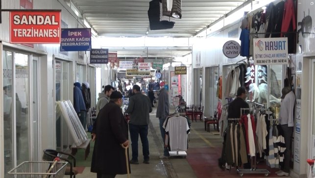 Malatya'da bayram öncesi çarşı durgun