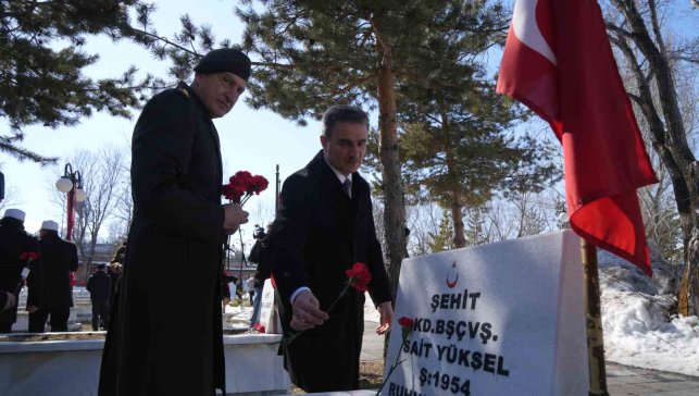 Erzurum Karskapı Şehitliğinde 111 yıllık hüzün ve coşku bir arada