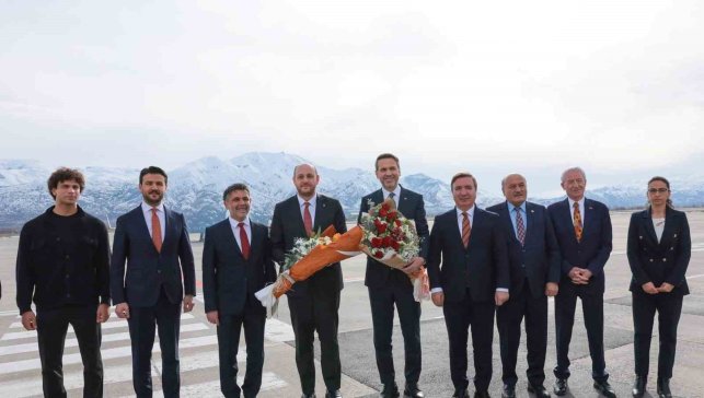 Bakan Bayraktar Erzincan'da