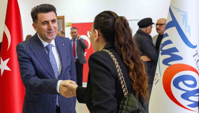 Tunceli'de bayramlaşma töreni