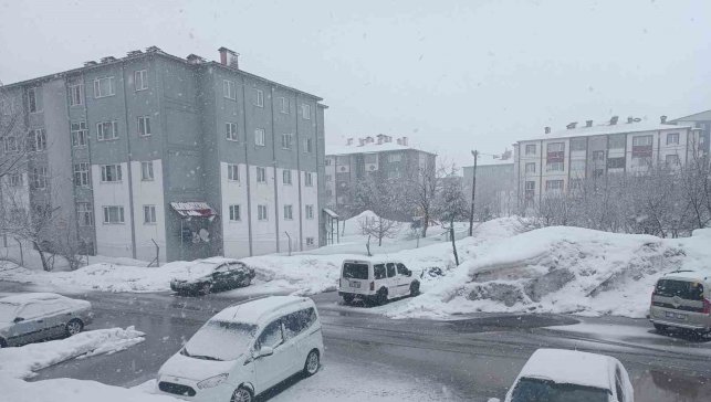 Bitlis'te kar yağışı