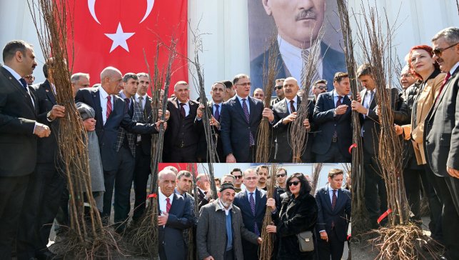 Van’da çiftçilere 4 yılda 4 milyon 552 bin meyve fidanı desteği sağlandı