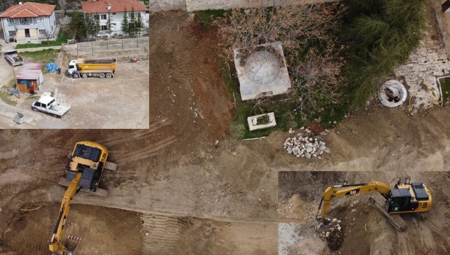 Depremde yıkılan Darende Sadrazam Mehmet Paşa Halk Kütüphanesi yeniden yükseliyor