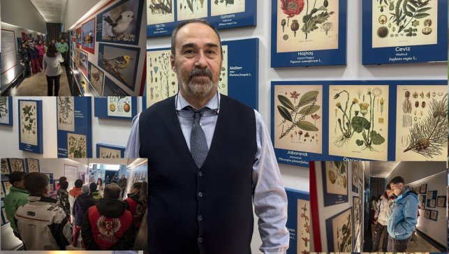 Erzurum’daki Biyoçeşitlilik Bilim Müzesi’nde 88 tıbbi bitki ve nesli tehlike altındaki kuşlar ziyaretçilerle buluştu