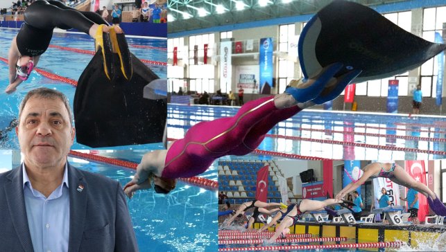 Elazığ’daki Cumhurbaşkanlığı kupası paletli yüzme şampiyonasında 5 Türkiye rekoru kırıldı