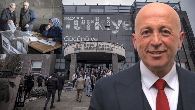 Erzurum'da Doğu Anadolu İhracatçılar Birliği’nde seçimi Ömer Madırlı kazandı