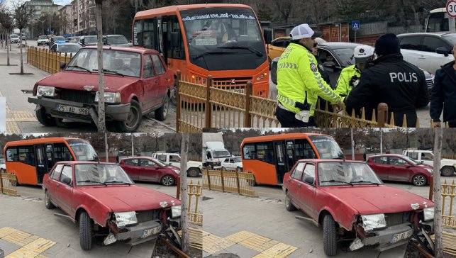 Erzurum’da minibüsten inen yolculara otomobil çarptı, 5 kişi yaralandı
