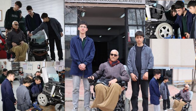 Erzincan’da meslek liselilerin yaptığı bu tamirler gönüllere dokunuyor