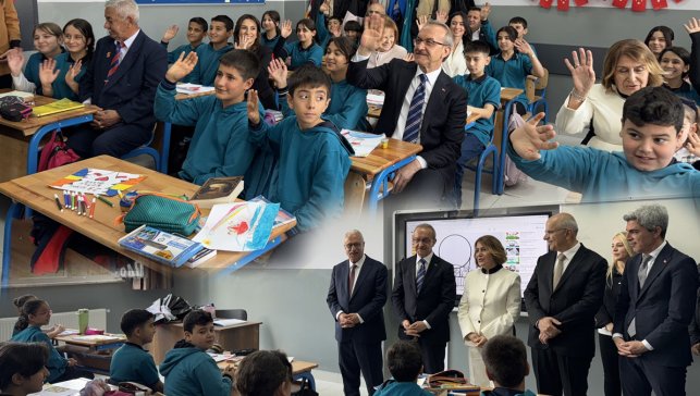 Depremin vurduğu Malatya’da 24 derslikli yeni okul kapılarını açtı