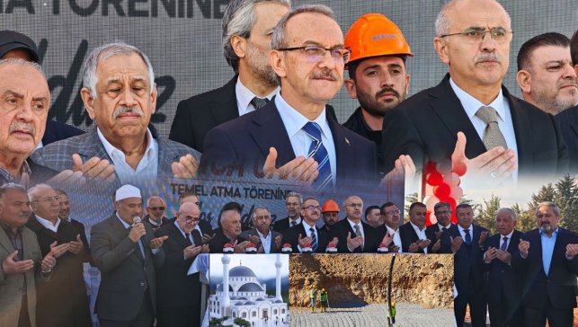Depremde yıkılmıştı, yeniden yapılıyor, Malatya'da Şehir Mezarlığı Camisi'nin temeli atıldı