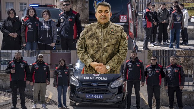 Erzurum’da 179 okulda görev yapan “veli polisler”le çevre güvenliği arttı, suç oranı düştü