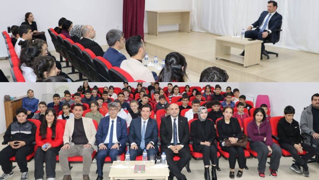 Keban Kaymakamı Atalık, Kariyer Günleri’nde öğrencilere mülki idare amirliğini anlattı
