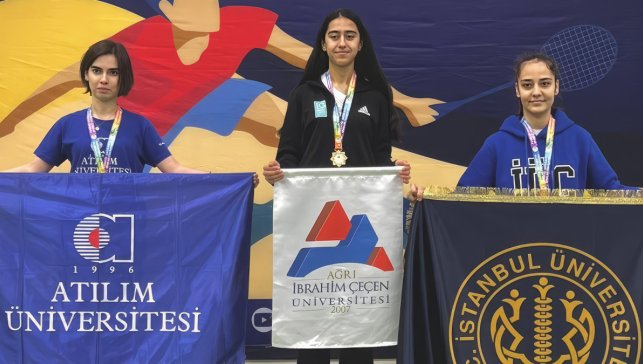 Ağrı’dan büyük badminton başarısı, Feyza Fatma Erim Türkiye şampiyonu oldu